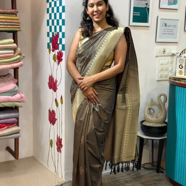 Devyani (Soft silk) - Brown