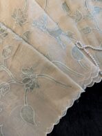 Vanam (Pure Organza) - Sage Ivory