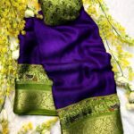 Liora ( Marshmallow Georgette) -  Violet