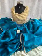 Glam gala (The Space silk edit) - Peacock blue