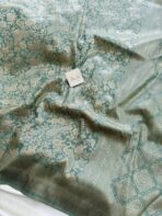 Hamsini (Banarasi brocade silk) - Turquoise