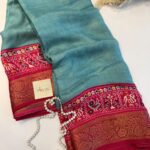 Liora ( Marshmallow Georgette) -  Turquoise
