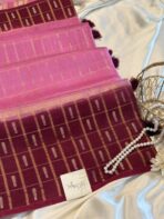 Shrivalli (Mysore silk) - Bubblegum pink - Image 2