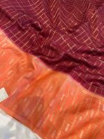 Shrivalli (Mysore silk) - Royal Maroon