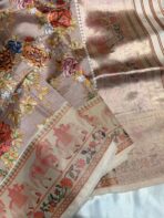 Vasantha Vaibhavam (Semi silk) - Ivory - Image 2