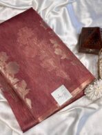 Anjali (Silk cotton) - Dusty Maroon - Image 2