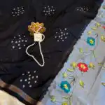 Jhansi (Printed cotton) - Black