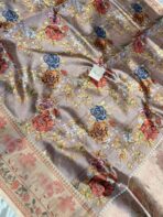 Vasantha Vaibhavam (Semi silk) - Ivory - Image 4