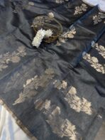 Anjali (Silk cotton) - Twilight Indigo - Image 2