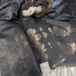 Anjali (Silk cotton) - Twilight Indigo