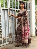 Semi Tussar silk - SY025 - Image 3
