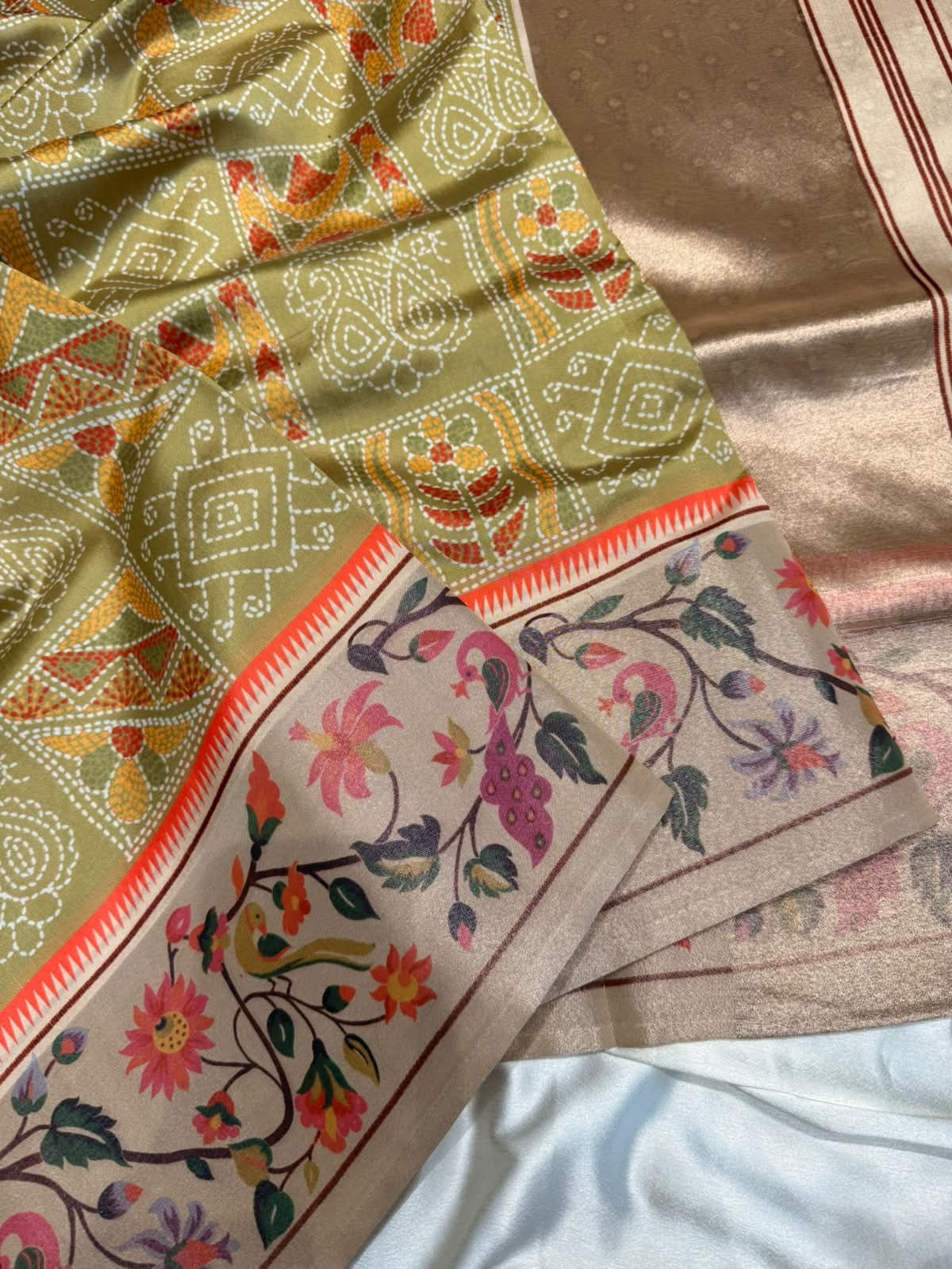 1c38137a-8a38-462f-b05b-3ad96e4682bf Vasantha Vaibhavam (Semi silk) - Pista Green - Image 1