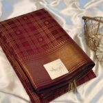 Ratnamala (Soft silk blend) - Maroon