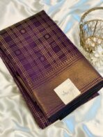 Ratnamala (Soft silk blend) - Violet