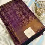 Ratnamala (Soft silk blend) - Violet