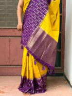 Shrivalli (Mysore silk) - Mango Yellow - Image 7