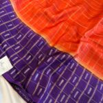 Shrivalli (Mysore silk) - Orange2
