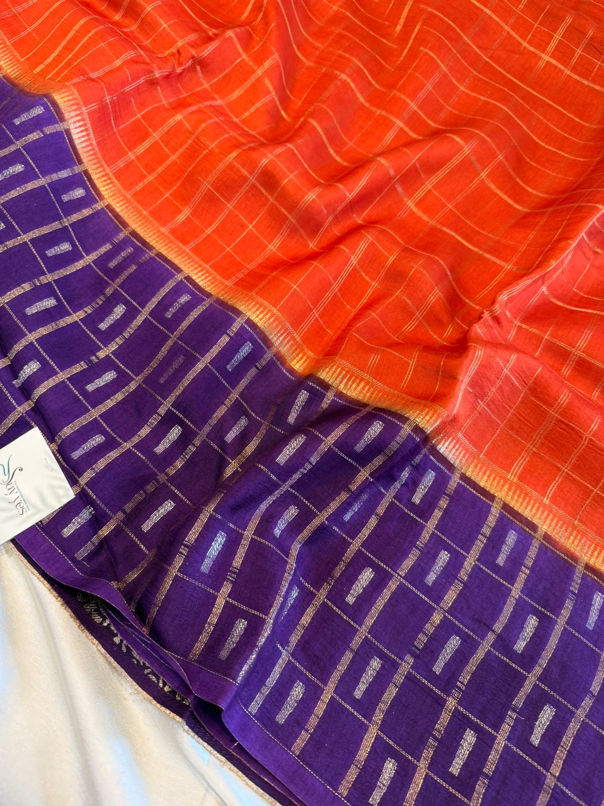 Shrivalli (Mysore silk) – Orange2
