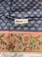 Vasantha Vaibhavam (Semi silk) - Royal blue - Image 5