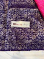Shrivalli (Mysore silk) - Hot pink - Image 5