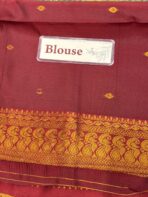 Mohini (Semi silk) - Emerald Green - Image 4