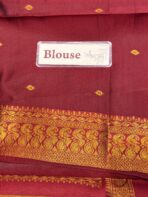Mohini (Semi silk) - Slate blue - Image 4