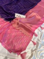 Shrivalli (Mysore silk) - Violet - Image 4