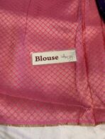Shrivalli (Mysore silk) - Violet - Image 5