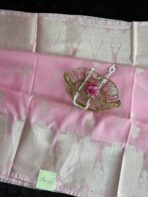 The Paisleys (Semi Banarasi silk) - Baby pink - Image 2
