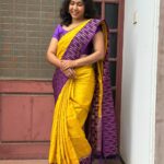 Shrivalli (Mysore silk) - Mango Yellow