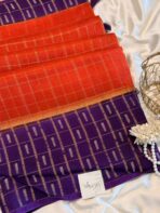 Shrivalli (Mysore silk) - Orange2 - Image 2