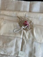 The Paisleys (Semi Banarasi silk) - Ivory