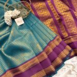 Mohini (Semi silk) - Rama blue