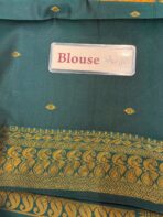 Mohini (Semi silk) - Mango yellow - Image 4