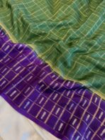 Shrivalli (Mysore silk) - Forest green