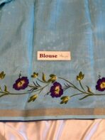 Jhansi (Printed cotton) - Royal blue - Image 4