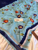 Jhansi (Printed cotton) - Royal blue - Image 3