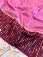 Shrivalli (Mysore silk) - Bubblegum pink