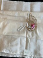 The Paisleys (Semi Banarasi silk) - Ivory - Image 2