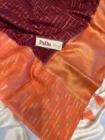 Shrivalli (Mysore silk) - Royal Maroon - Image 4