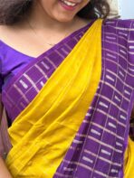 Shrivalli (Mysore silk) - Mango Yellow - Image 6