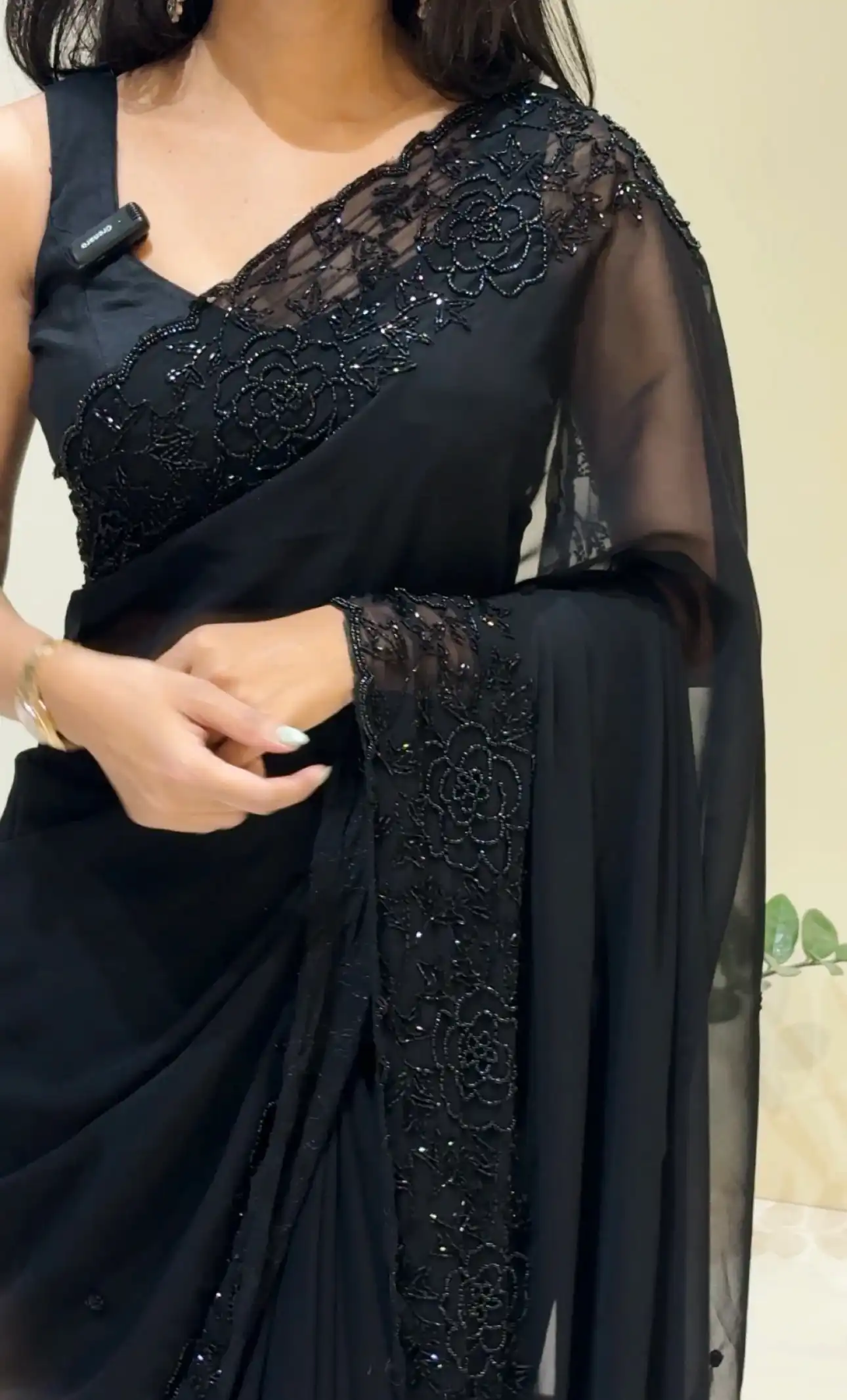 Screenshot Noir Roseé (Embroidery Georgette) - Image 1