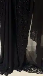 Noir Roseé (Embroidery Georgette) - Image 4