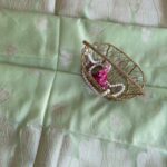 The Paisleys (Semi Banarasi silk) - Pista Green
