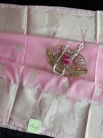 The Paisleys (Semi Banarasi silk) - Baby pink