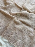 Spring garden (Embroidered Organza) - Ivory - Image 2