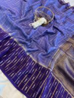 Shrivalli (Mysore silk) - Lavender - Image 4