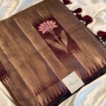 Kamalam (Banarasi semi silk) - Maroon