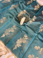 Anjali (Silk cotton) - Rama Green - Image 3