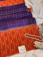 Shrivalli (Mysore silk) - Royal Purple - Image 3